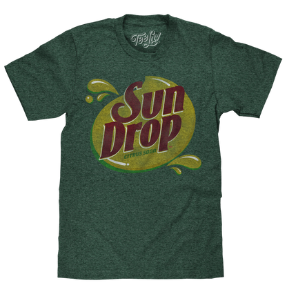 Sun Drop Soda Logo T-Shirt - Green