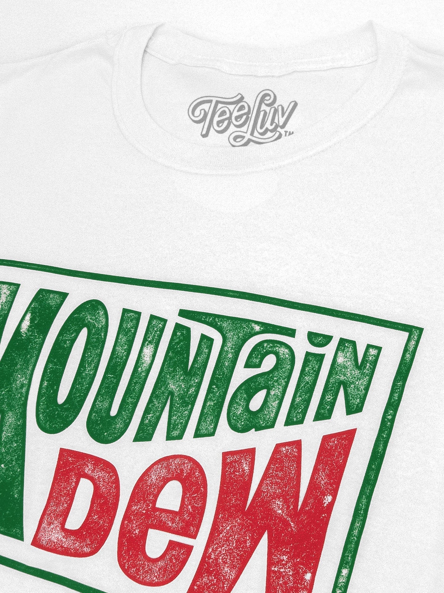 Mountain Dew Retro Logo T-Shirt - White