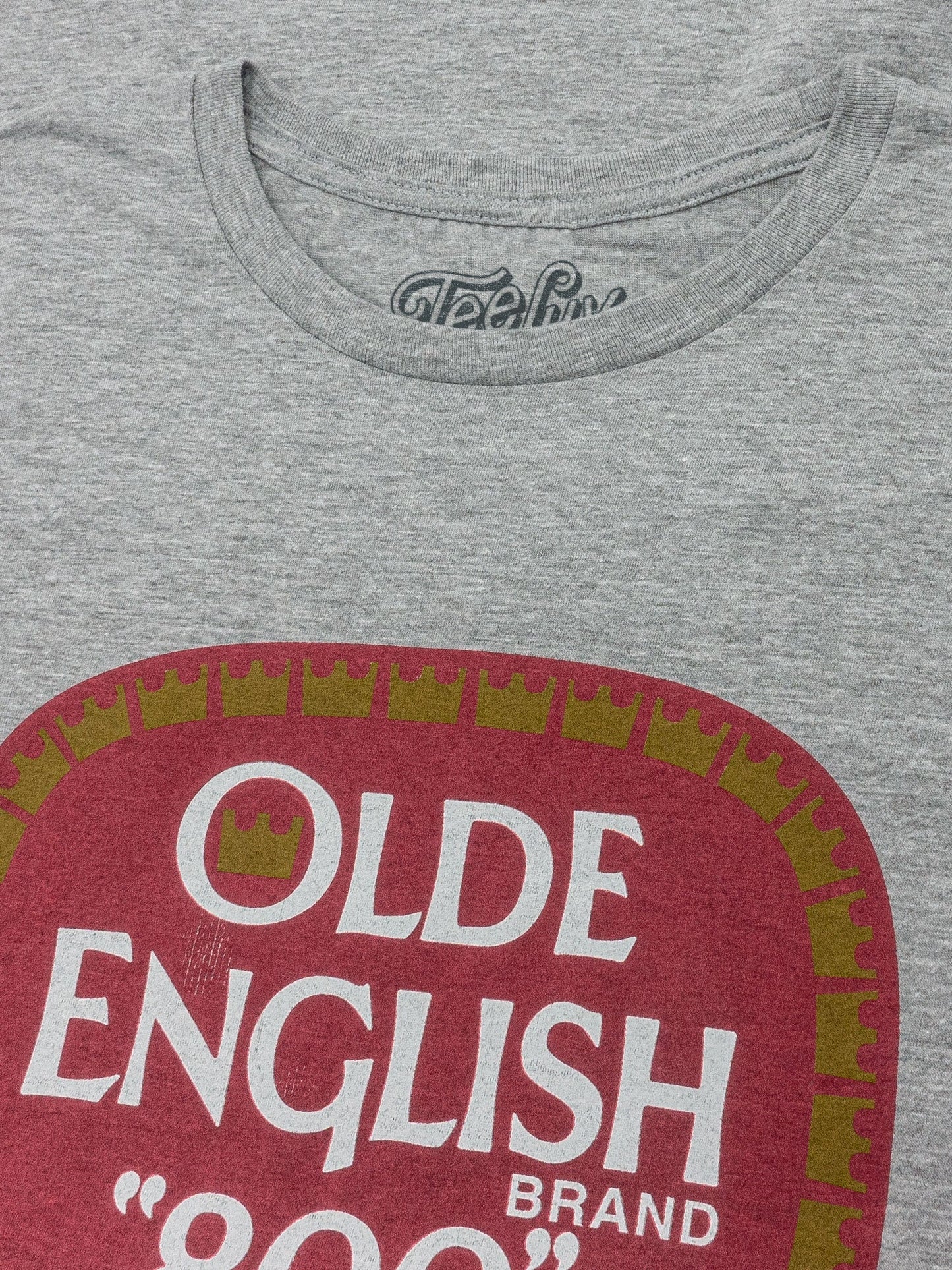 Olde English "800" Logo T-Shirt - Gray