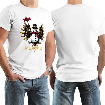 Munsieur Design Christmas Collection "Jack Floss" Tee for Men