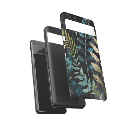Dark Floral Tough Phone Case