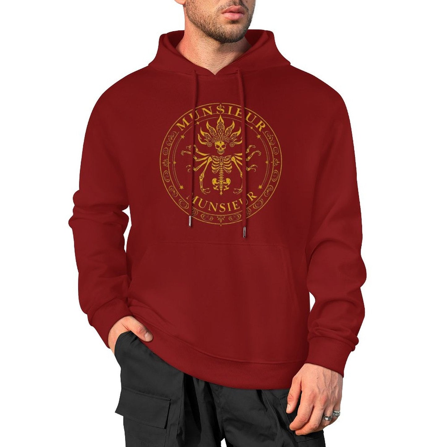 Munsieur Bone Deep: The Ultimate Skull Hoodie for Men