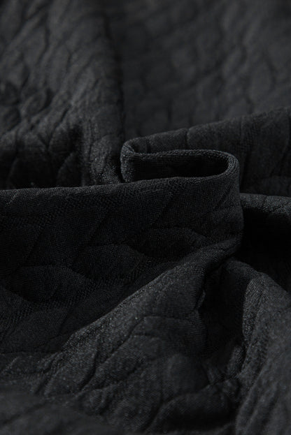 Christmas Merry And Bright Cable Knit Pullover Sweatshirt