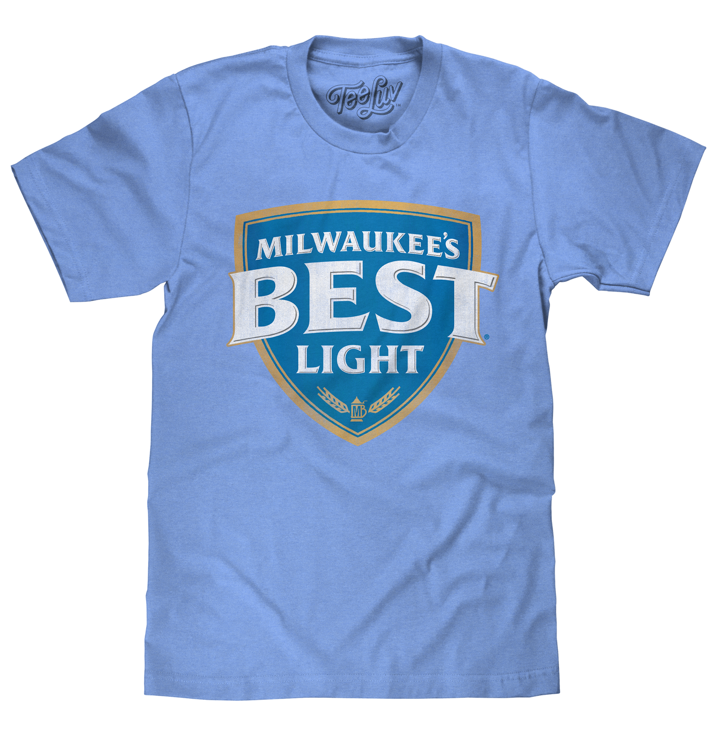 Milwaukee's Best Light Logo T-Shirt - Blue