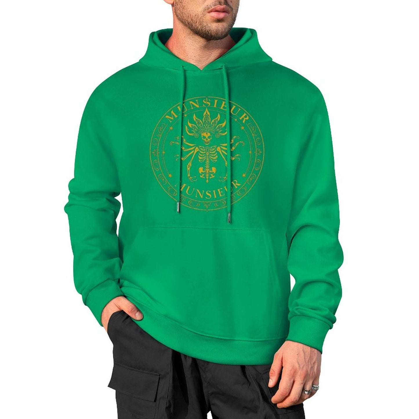 Munsieur Bone Deep: The Ultimate Skull Hoodie for Men