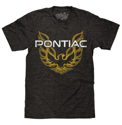 Pontiac Firebird Logo T-Shirt - Gray