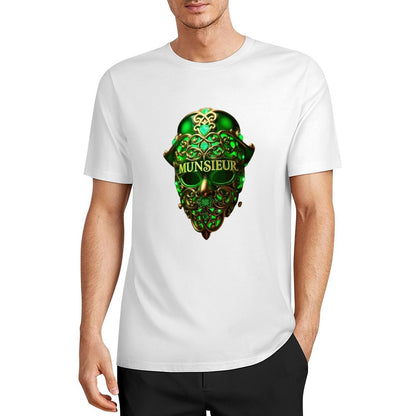 Munsieur St. Patrick's Day Collection "Skull of Clovernook" Tee for Men