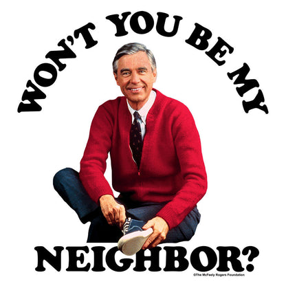 Mister Rogers Won't You Be My Neighbor T-Shirt - White