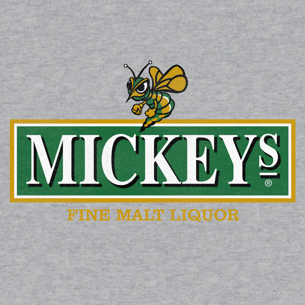 Mickey's Malt Liquor Beer T-Shirt - Athletic Heather Gray