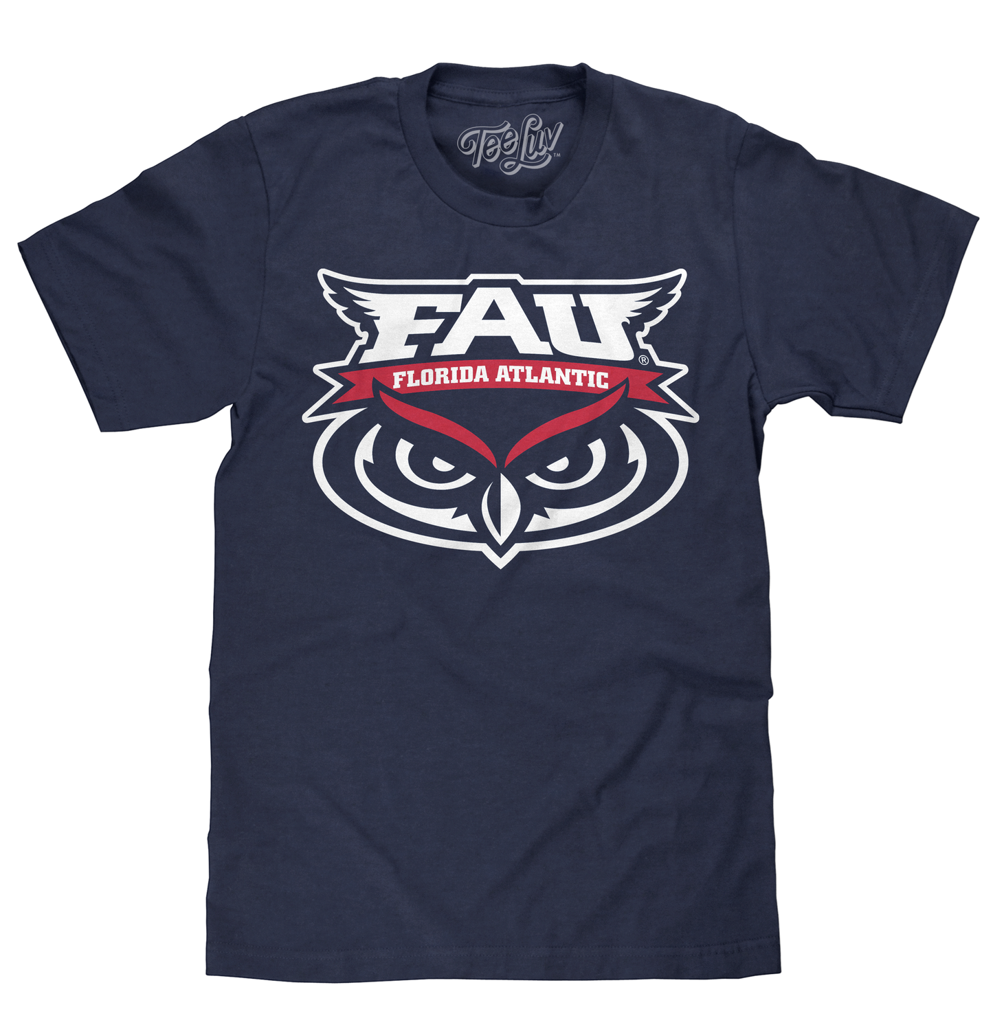 Florida Atlantic University Owls T-Shirt - Navy Blue