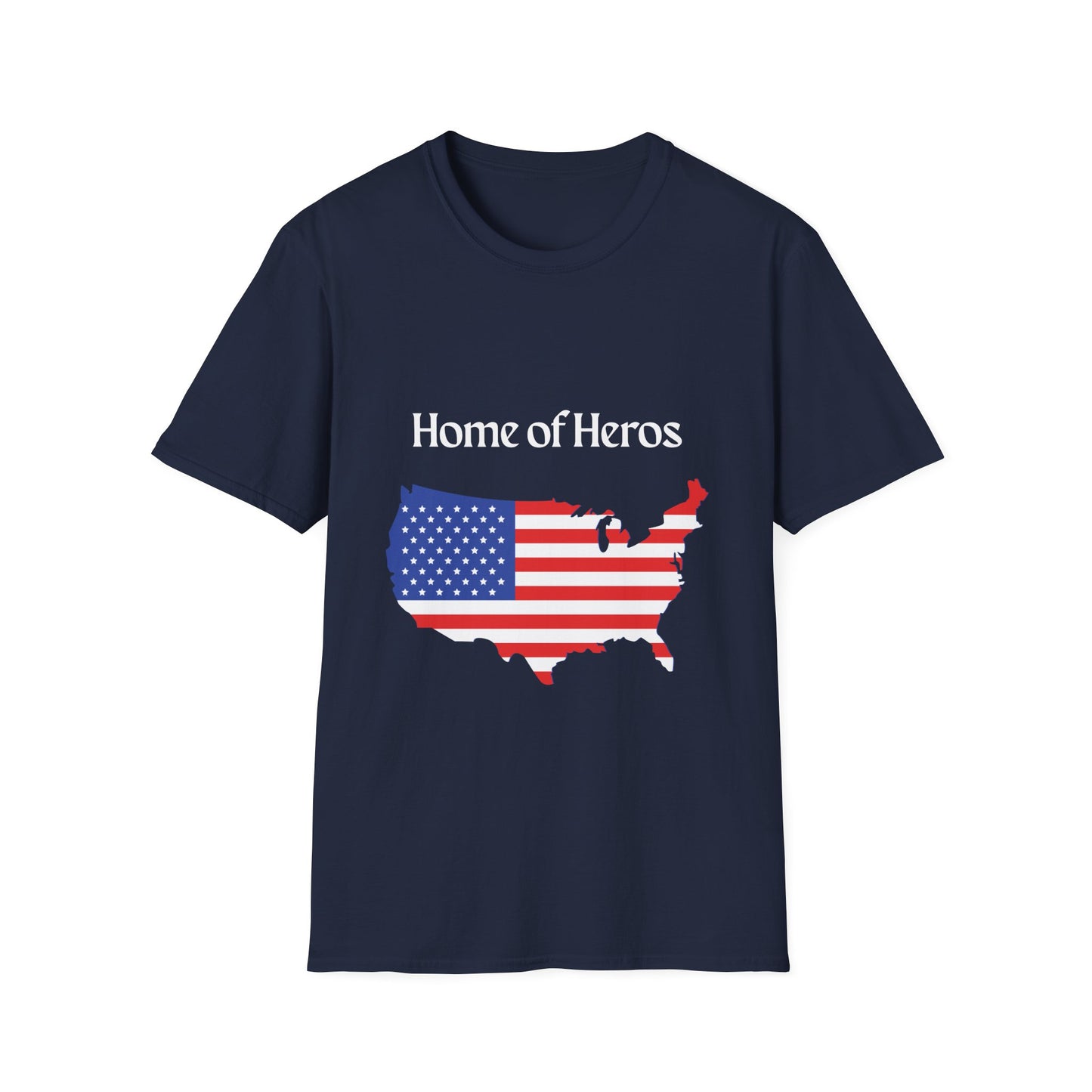 Home of Heroes American Flag T-Shirt