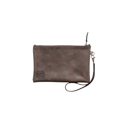 The Leather Clutch
