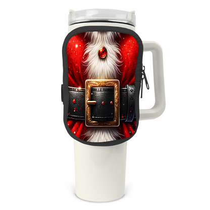 Santa’s Belt Pouch/Bag For 40oz Tumbler