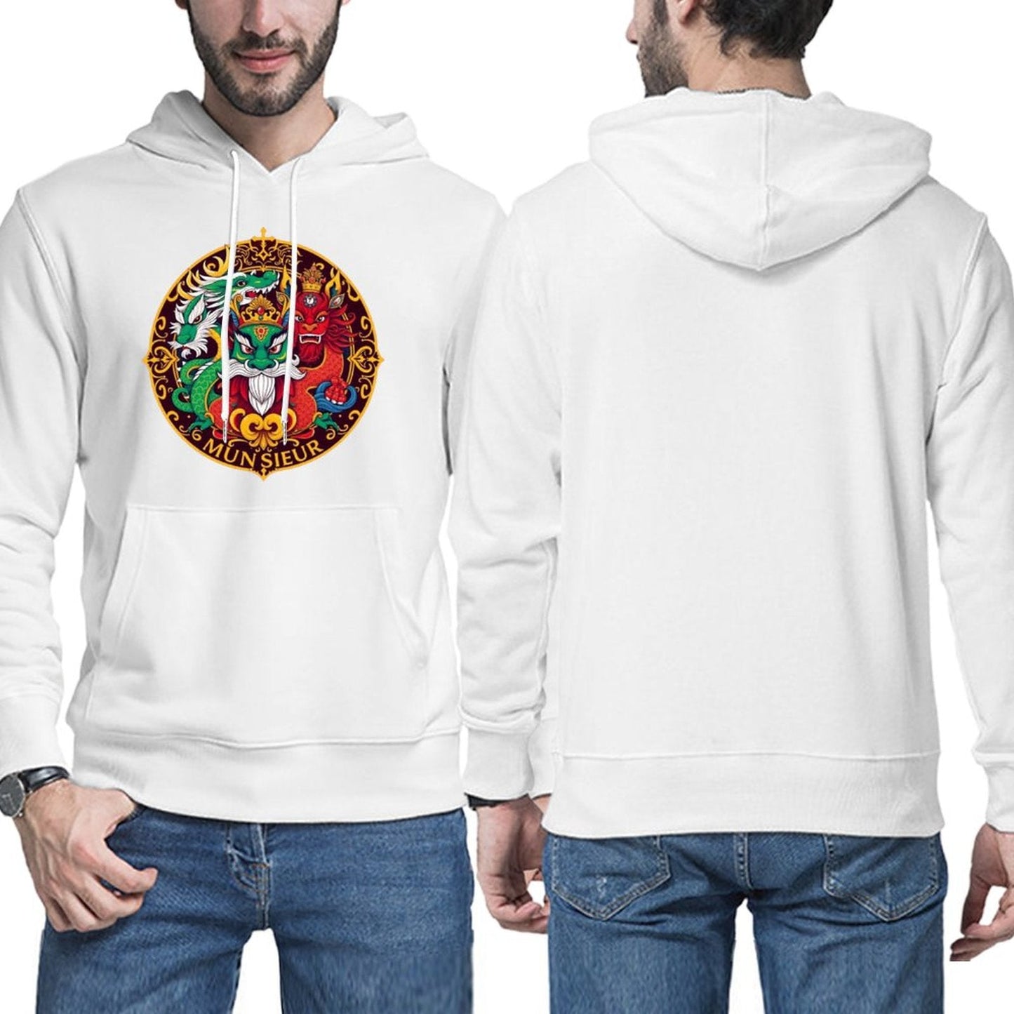 Munsieur Men's Hoodie: A Streetwear Staple for Any Wardrobe