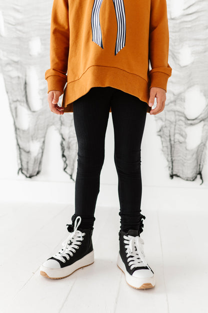 Midnight | RIB (SLIM) LEGGING