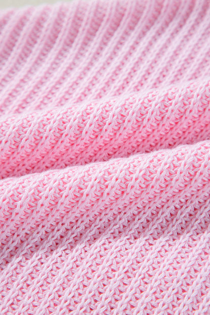 Christmas Merry & Bright Waffle Knit Sweater