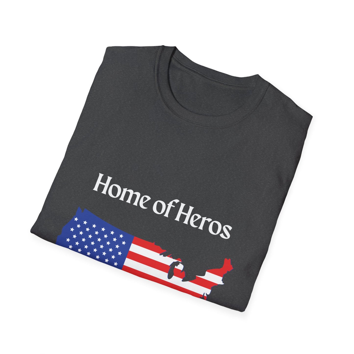Home of Heroes American Flag T-Shirt