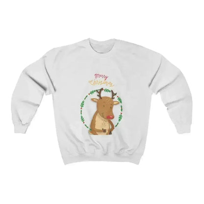 Reindeer Christmas Sweatshirt - Cozy Holiday Sweater | Femstylo