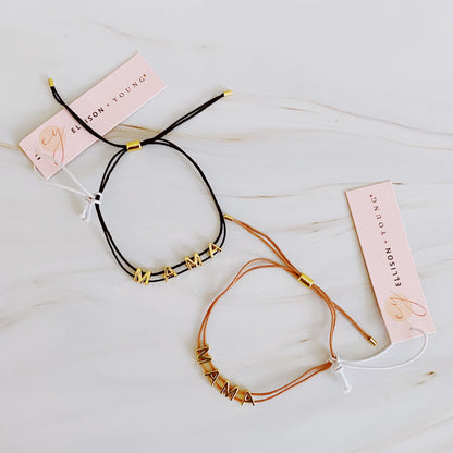 Satin Thread Mama Bracelet - Aaria Tees