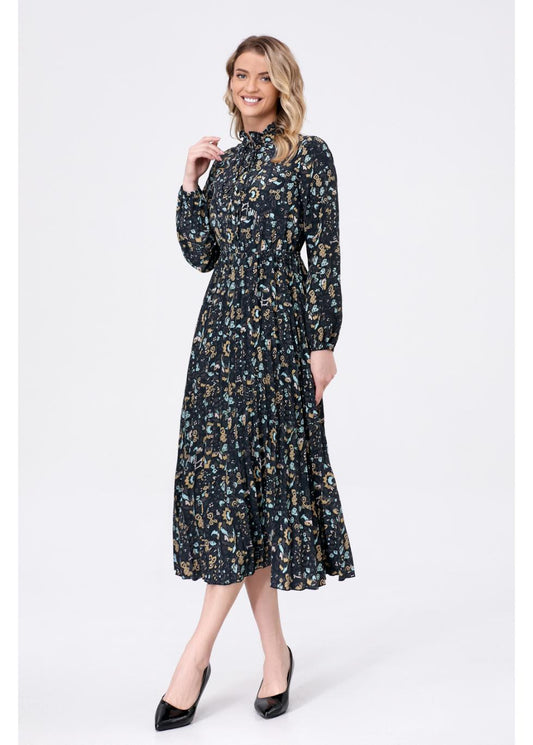 Floral Midi Dress - Aaria Tees
