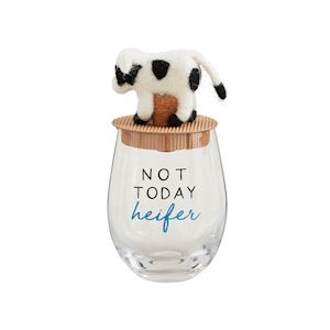 Farm Wine Glass & Stopper Set