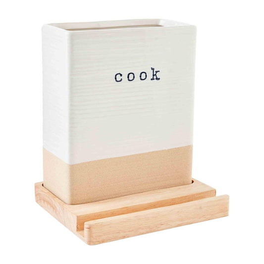 Utensil Cookbook IPad Holder