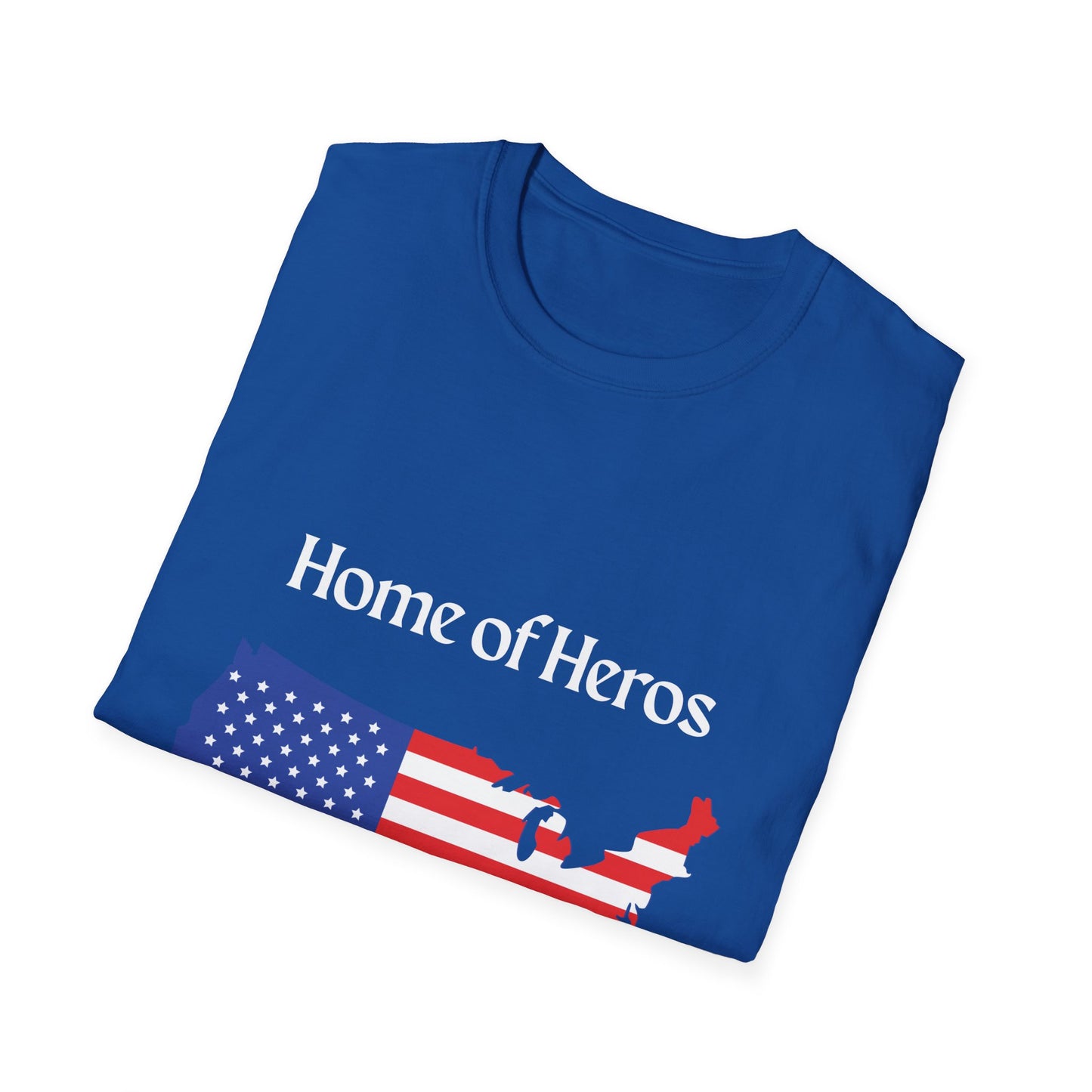 Home of Heroes American Flag T-Shirt