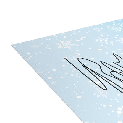 Kitty & Christmas Tree Postcard Bundles (envelopes included)
