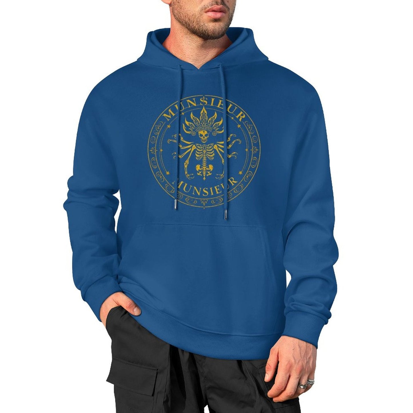 Munsieur Bone Deep: The Ultimate Skull Hoodie for Men