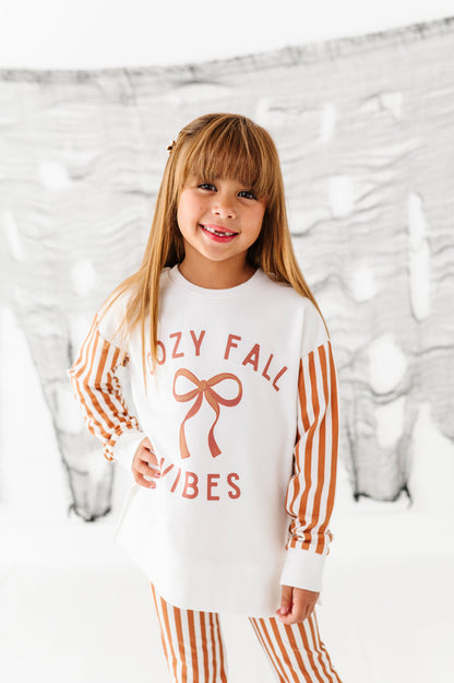 Cozy Fall Vibes | SIDE-SPLIT SWEATSHIRT