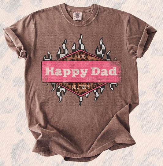 Happy dad tee or sweatshirt