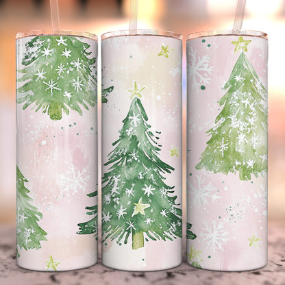 Frosty Pines 20oz Stainless Steel Tumbler