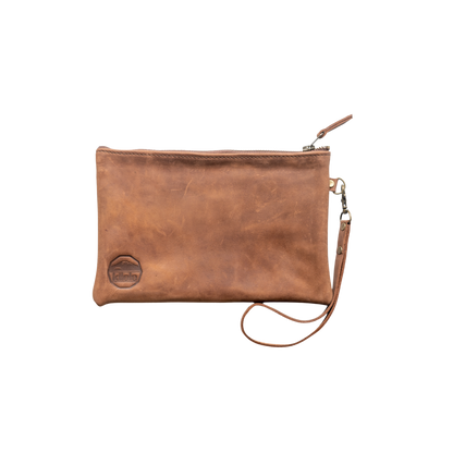 The Leather Clutch