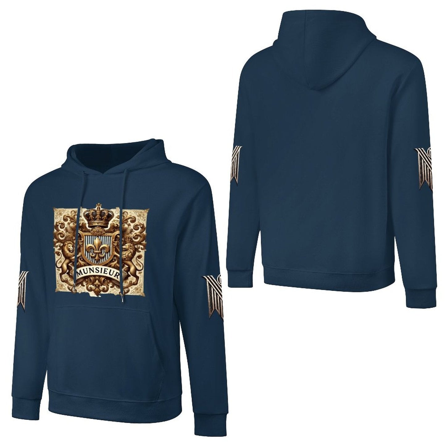 Munsieur Bold Urban Fashion Hoodie - Premium Streetwear