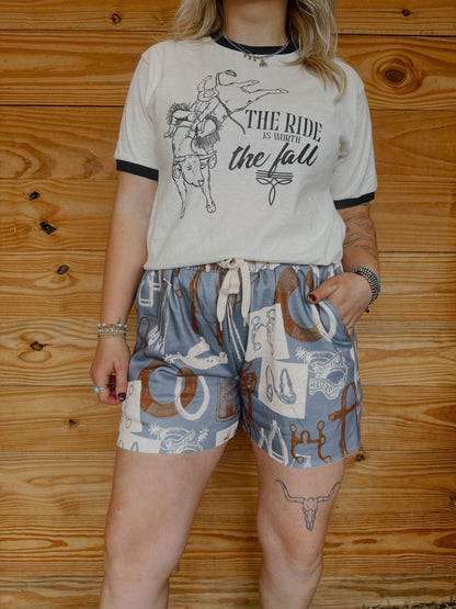 TACK ROOM TALK SHORTS