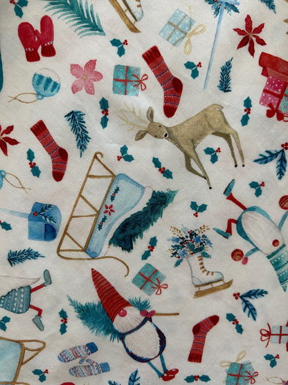 Winter Cheer Vintage Dress