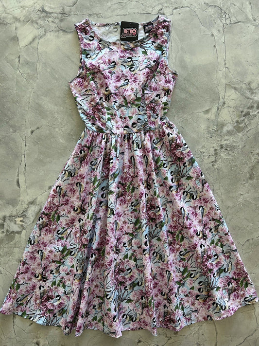 Birds Midi Dress