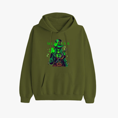 St. Patrick's Day Collection Munsieur Unisex Premium Pullover Hoodie Sweater Clover Gang Betty