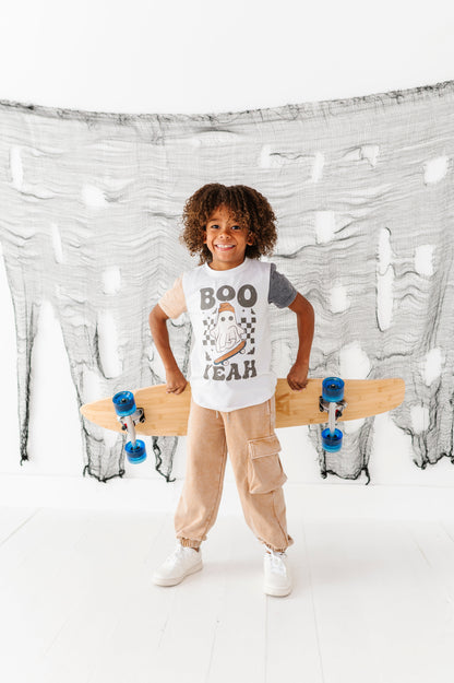 Boo-Yeah | COLOR-BLOCK TEE