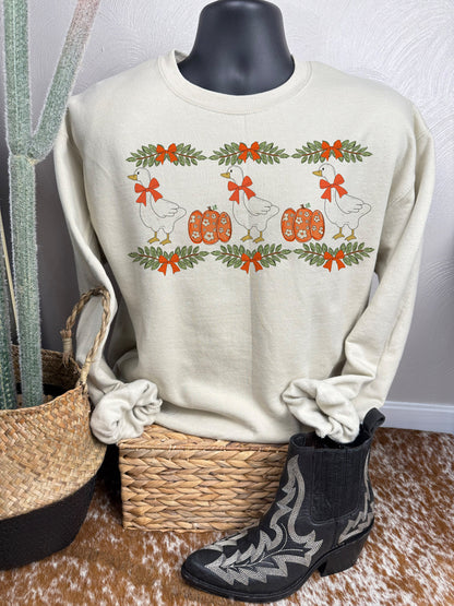 FALL PUMPKIN GOOSE