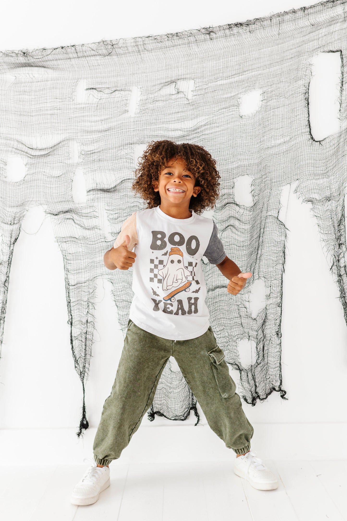 Boo-Yeah | COLOR-BLOCK TEE