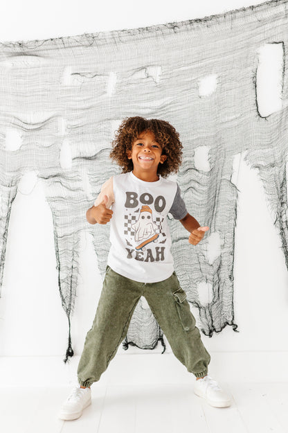 Boo-Yeah | COLOR-BLOCK TEE