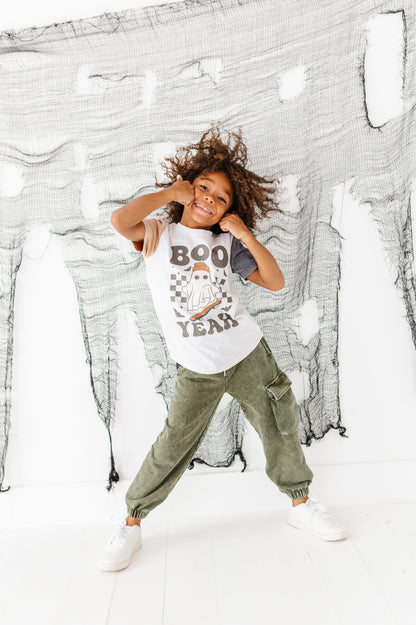 Boo-Yeah | COLOR-BLOCK TEE