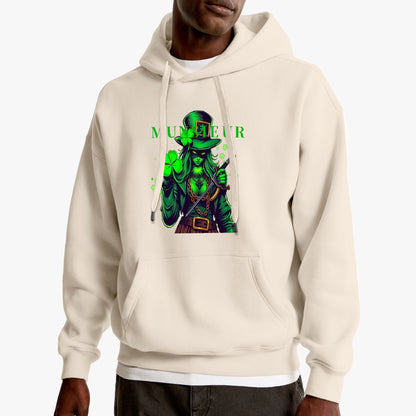 St. Patrick's Day Collection Munsieur Unisex Premium Pullover Hoodie Sweater Clover Gang Betty