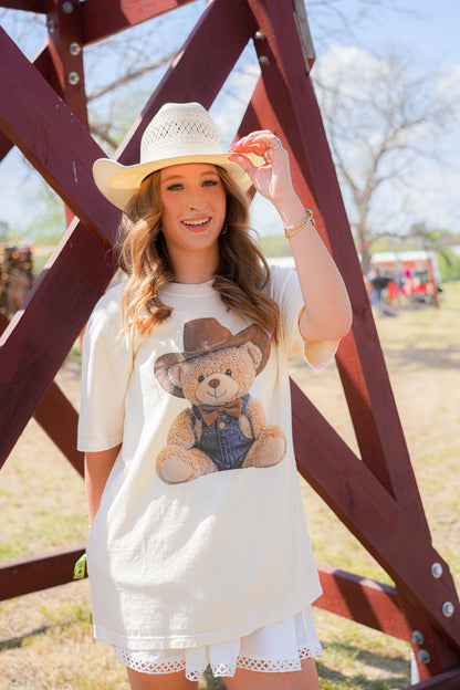 COWBOY TEDDY TEE