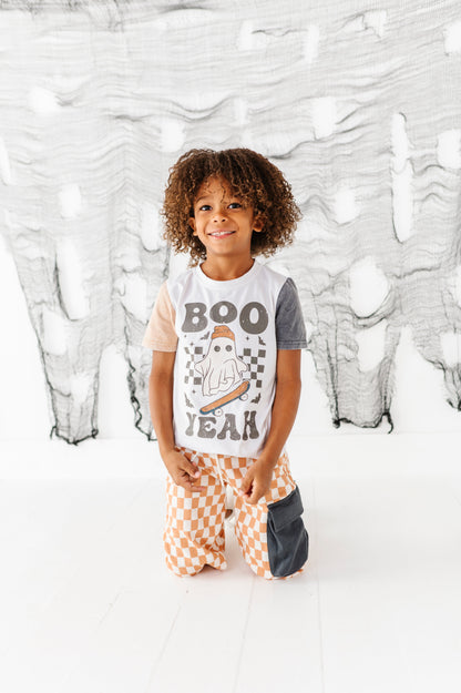 Boo-Yeah | COLOR-BLOCK TEE