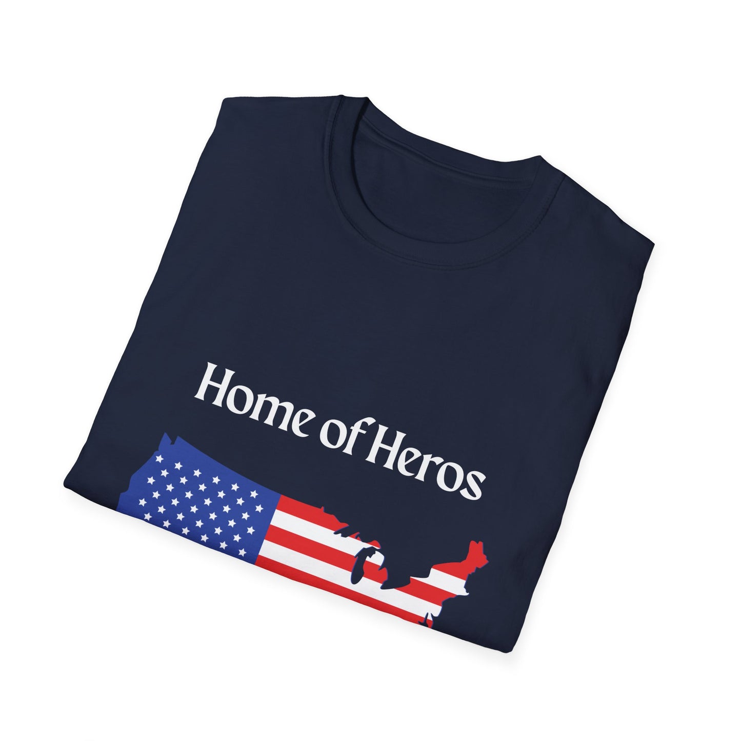 Home of Heroes American Flag T-Shirt