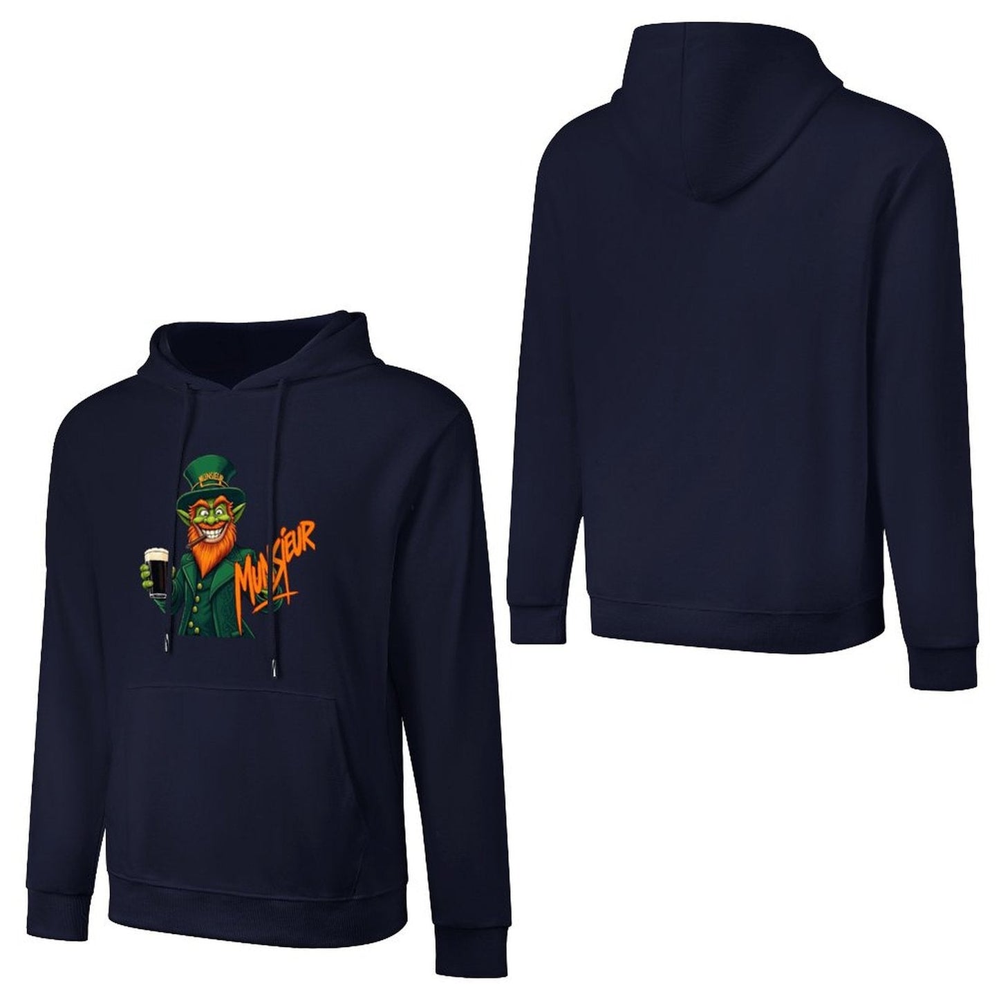 Munsieur St. Patrick's Day Collection for Men – The Leprechaun Hustler Hoodie