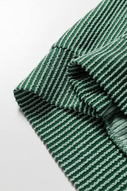 Christmas Merry Corded Knit Long Sleeve Top