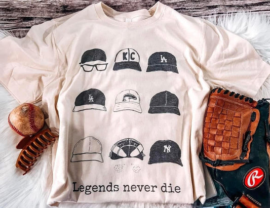 Legends Never Die Comfort Colors Graphic Tee